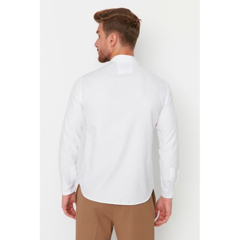 NWT Trendyol Men Slim fit Shirt collar Woven Shirt - Picture 5 of 8